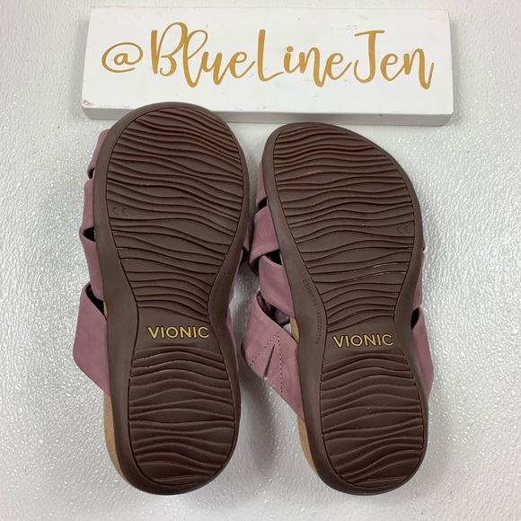 Bionic June Orthaheel Sandals 8 Wide - Picture 6 of 7